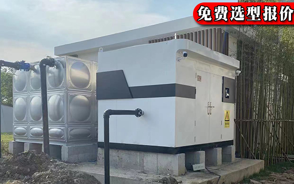 碳钢一体化智慧供水泵房厂家选择核心指标